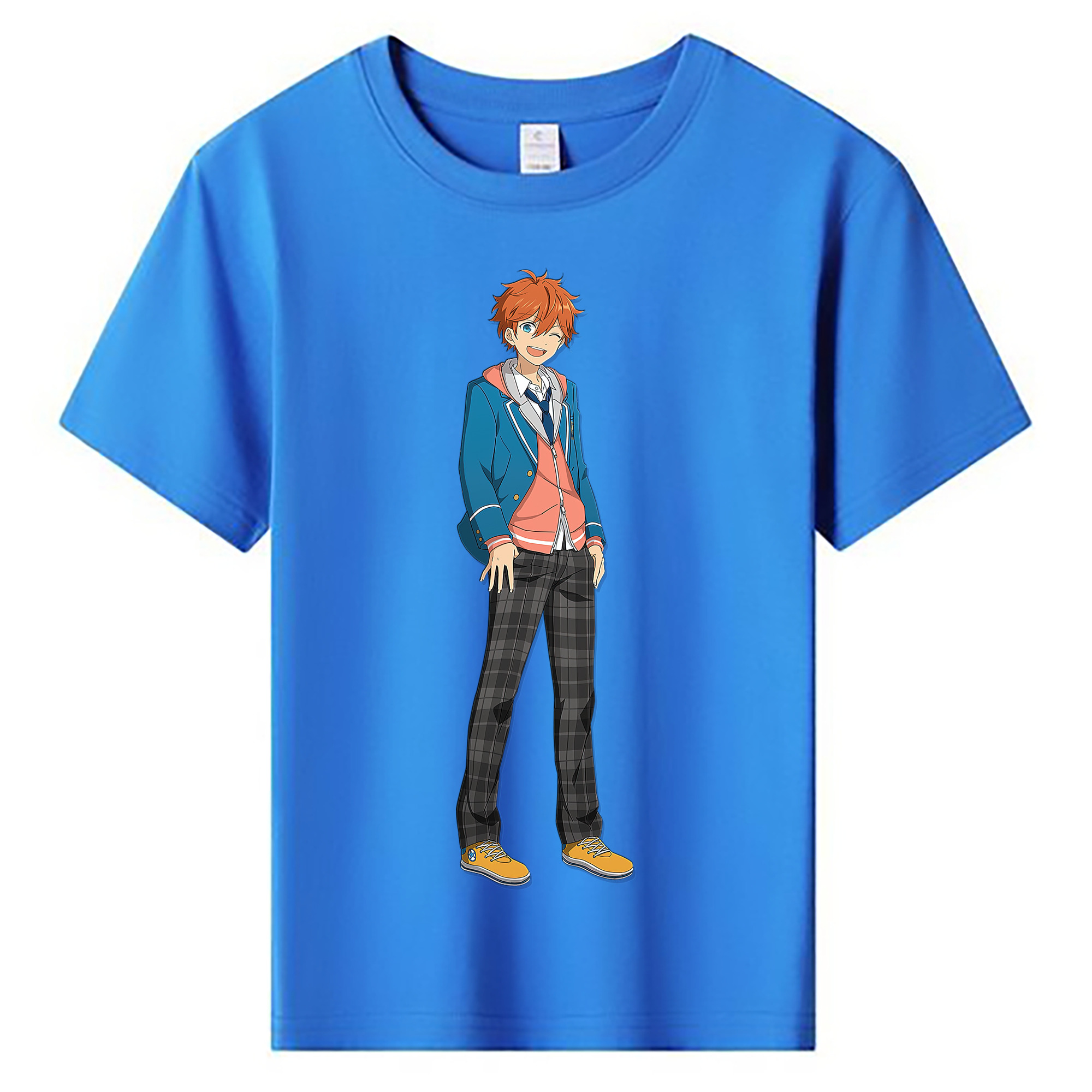 （画像用） あんさんぶるスターズ! Ensemble Stars 綿100％キッズTシャツ（フロントプリント）